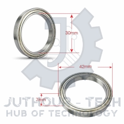 6806zz Bearing 30x42x7