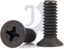 M5x18mm Phillips Flat Head English Thread Screws - Pack 50