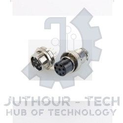 GX16-8 Pole Metal Male Female Panel Connector