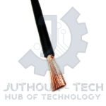 1 Meter 0.5 mm Black Flexible Cable 300/500 V