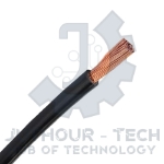 1 Meter 0.5 mm Black Flexible Cable 300/500 V