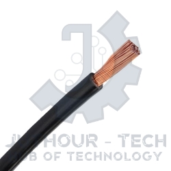 1 Meter 0.5 mm Black Flexible Cable 300/500 V