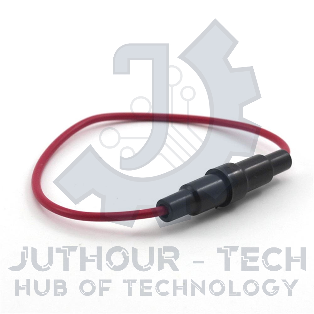 JuthourTech Inline Fuse Holder Copper Wire