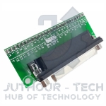 DB25 Female on PCB (for breadboard use)