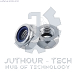 Nylon Insert Hex LockNut - M5