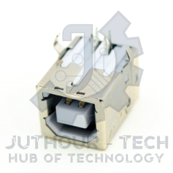 USB Connector on PCB Type B Female