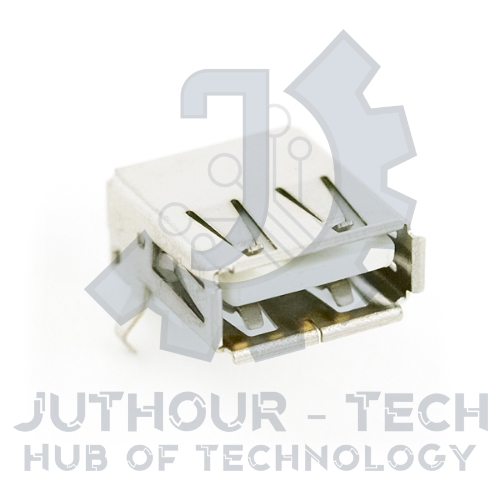 USB Connector on PCB Type A Female
