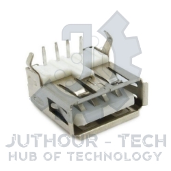 USB Connector on PCB Type A Female