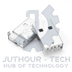 USB Connector on PCB Type A Male
