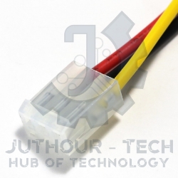 CH 3.96 mm Wire Cable Connector 20 cm Female 3 Pin