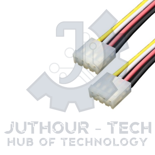 CH 3.96 mm Wire Cable Connector 20 cm Female 4 Pin