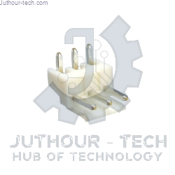VH 3.96 mm Male Connector Right Angle 3 Pin - 5 PCS
