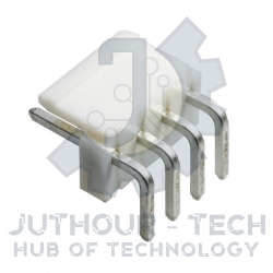 VH 3.96 mm Male Connector Right Angle 4 Pin - 5 PCS