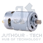 RS550 DC Motor 21V 28000 RPM 14 Teeth 8.2mm Gear