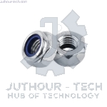 Nylon Insert Hex Locknut - M8 (10 Pack)