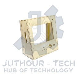 Wooden Cover For LCD 128 x 64 With SD Card Slot 