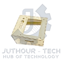 Wooden Cover For LCD 128 x 64 With SD Card Slot 