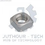 M5 Heavy Square Nut (50 Pack)