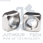 M5 Heavy Square Nut (50 Pack)