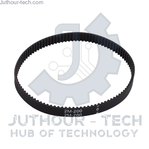 Gt2 6mm Closed Loop Timing Belt 2Gt-6 200mm Rubber Synchronous Belt