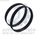 Gt2 6mm Closed Loop Timing Belt 2Gt-6 200mm Rubber Synchronous Belt