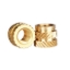 M2*4*3.2 - Brass Cylinder Knurled Round Molded-in Insert Embedded Nuts - pack of (5)