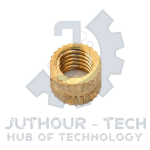 M3*4*4.2 - Brass Cylinder Knurled Round Molded-in Insert Embedded Nuts - pack of (5)