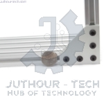 90 Degree Joining Plate Silver (Aluminum)