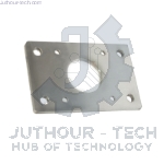 Nema 17 Stepper Motor Spacer For Synchronized Z Axis System Silver (Aluminum)