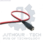 Endless Wire with Standard DC 2.1mm Female Plug 25Cm	
