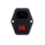 AC Power Connector With On/Off Switch And Fuse Holder