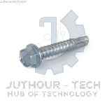 M5x40mm Self Drilling Hex Screw - Pack 25