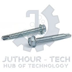 M5x40mm Self Drilling Hex Screw - Pack 25