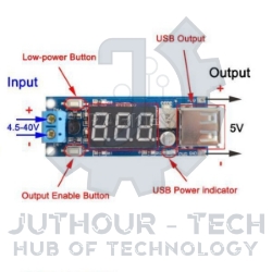 DC to DC step down from 4-40V to 5V