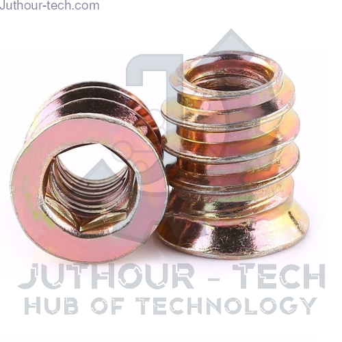 M8 Hex Furniture Nut For Wood - Pack 50	
