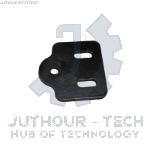 Y Axis Idler Belt Tensioner Black Aluminum Plate For 3D Printer	