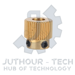 MK8 Extruder Gear 26 Tooth ( Brass) 5mm	