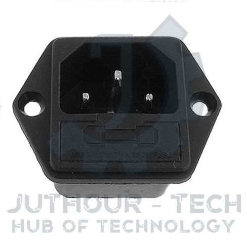 JuthourTech AC POWER CONNECTOR WITH FUSE HOLDER