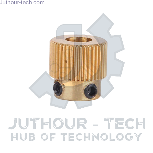 MK8 Extruder Gear 40 Tooth ( Brass) 5mm	