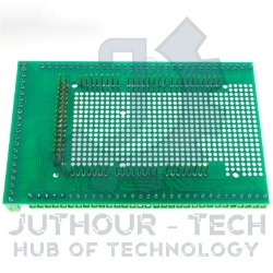Double-side PCB Prototype Screw Terminal Block Shield Board Kit For Arduino Mega 2560