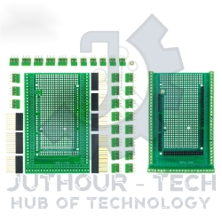 Double-side PCB Prototype Screw Terminal Block Shield Board Kit For Arduino Mega 2560