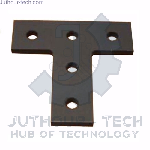 T Joining Plate Flat Black (Acrylic)