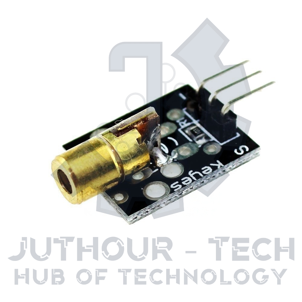 JuthourTech Laser sensor Module 650nm 6mm 5V 5mW Red Laser Dot Diode