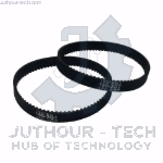 Picture of Gt2 6mm Closed Loop Timing Belt 2Gt-6 400mm Rubber Synchronous Belt