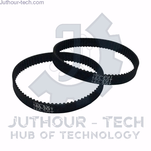 Picture of Gt2 6mm Closed Loop Timing Belt 2Gt-6 400mm Rubber Synchronous Belt