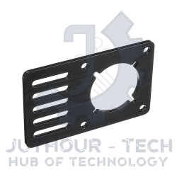 V-Slot Motor Mount Plate - NEMA 23 Stepper Motor (Acrylic)