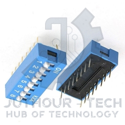 8 Position DIP Switch 2.54mm