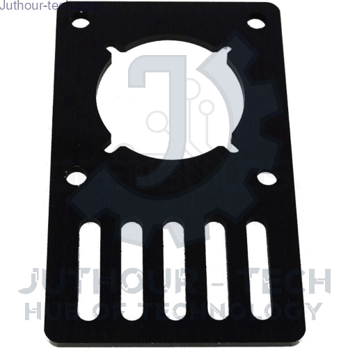 V-Slot Motor Mount Plate - NEMA 23 Stepper Motor (Steel)