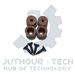 Plastic Brown Legs For 3D Printer - 4 PCS