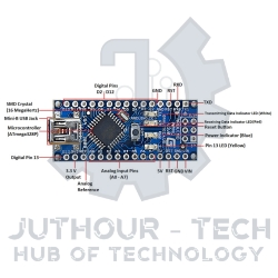 Arduino Nano Microcontroller ATmega328 Development Board
